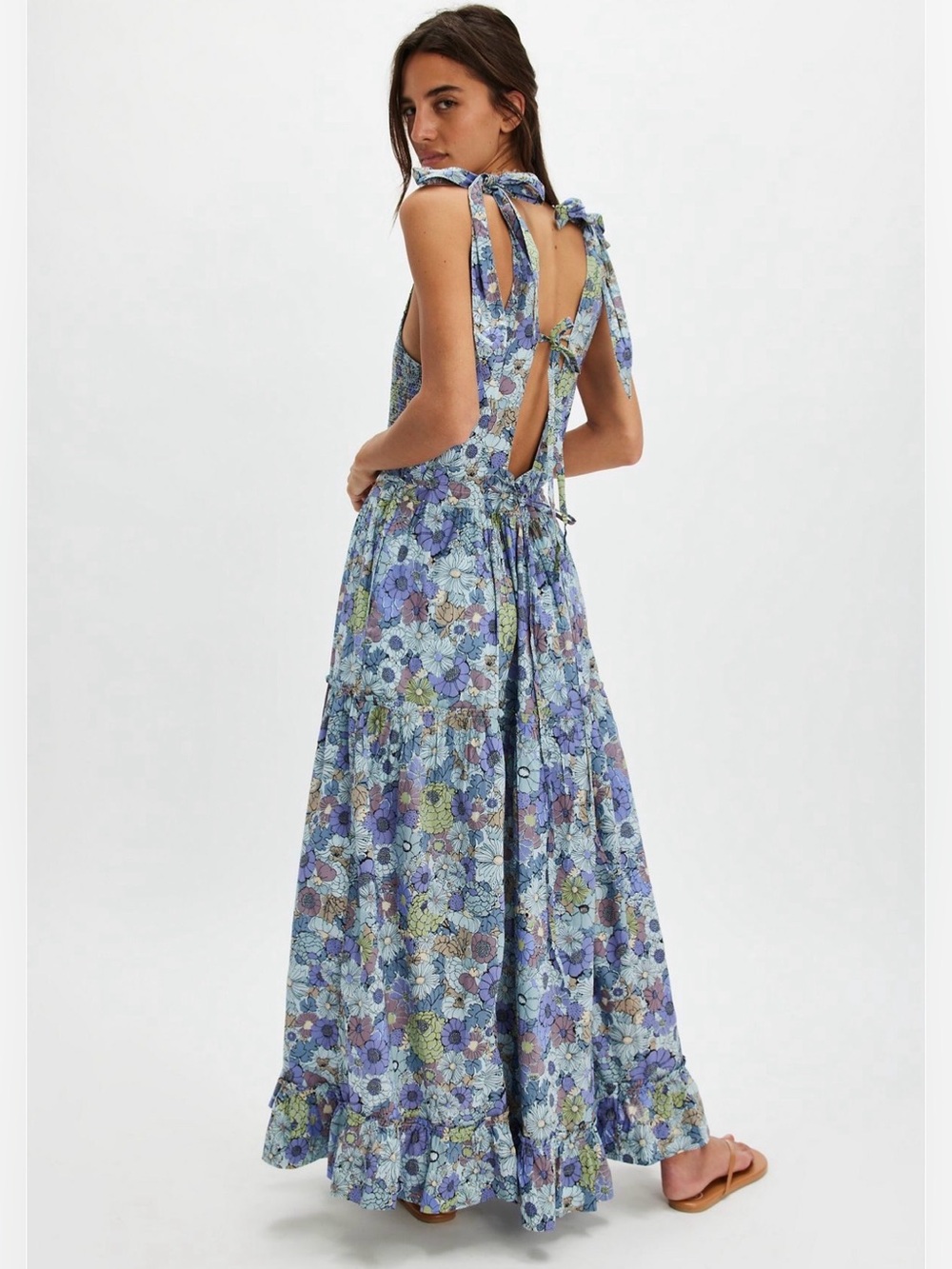 Free People Bali Eternal Sunshine Maxi Dress - Picture 1 of 13